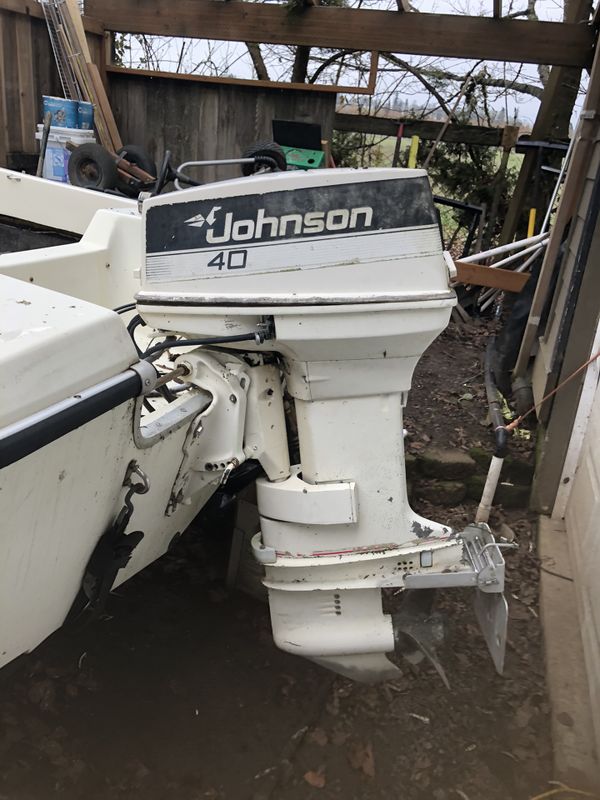 Johnson 40 мотор