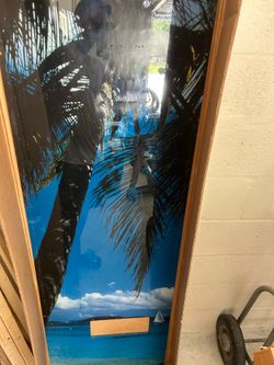 Vendo 621 front plexiglass for soda machine.