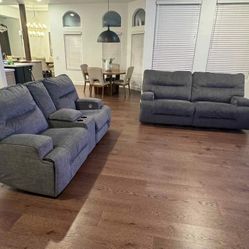 Recliner Couches Set 3pc