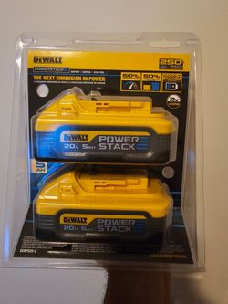 DeWalt PowerStack Batteries 2-Pack