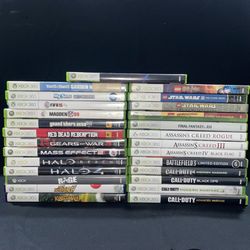 Microsoft Xbox 360 Video Game Bundle Of 27 Working Games 