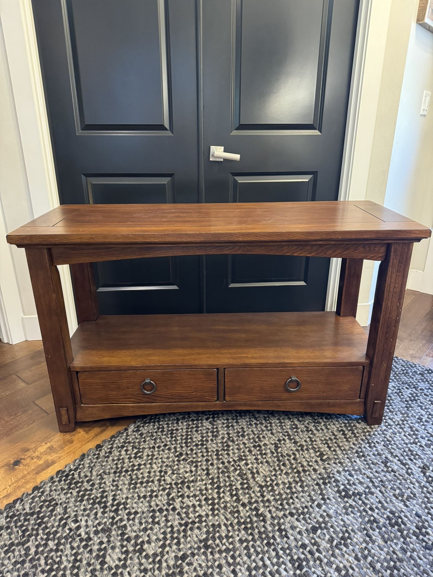 Sofa Console Media Table.
