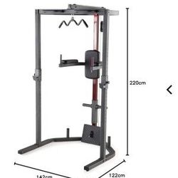 The Weider Pro Power Rack Home Gym Total Body Weight Trainer
