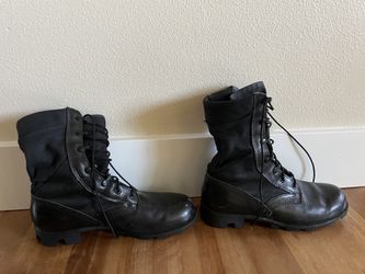 Army Vintage Combat Boots Size 7W
