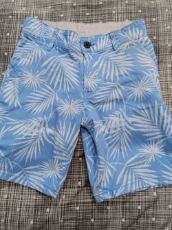 Boys Therabouts tropical Bermuda shorts