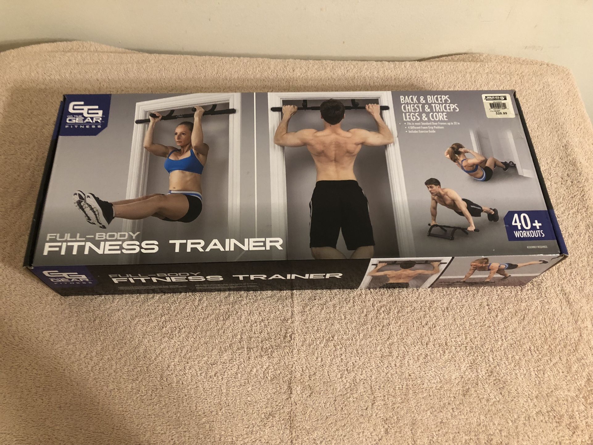 Go Time Doorway All Body Multi Gym Gear Fitness Trainer NIB