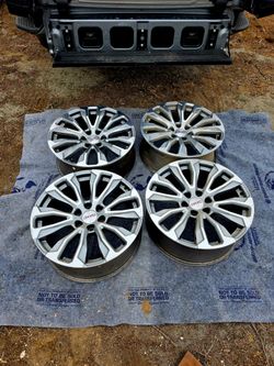 2021 GMC Yukon Denali 22" OEM Factory Wheels - Set of 4