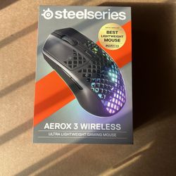 Steel Series Aerox 3 Wireless Gaming Mouse