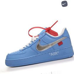 Nike Air Force 1 Low Off White Mca University Blue 24