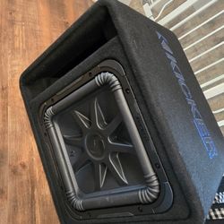 Kicker44VL7S122 12" 1500w L7 SOLO-Baric L7S Loaded Audio Ported Sub Enclosure