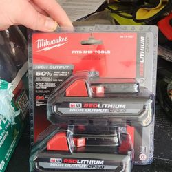 Milwaukee M18 3.0 High Output Batteries