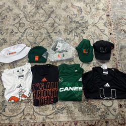 University of Miami Adidas Gear 