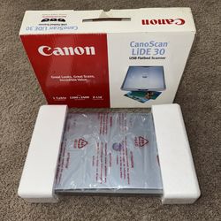 Canon CanoScan LiDE 30 USB Flatbed Scanner 1200 x 2400 Color dpi *SCANNER ONLY*