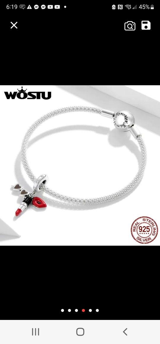 lips , lip stick charm