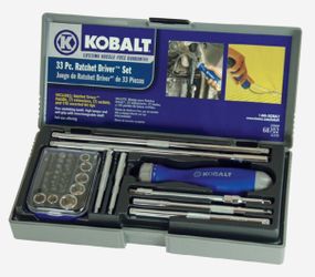 SAE/Metric Ratchet Driver Set - 33 Pc.