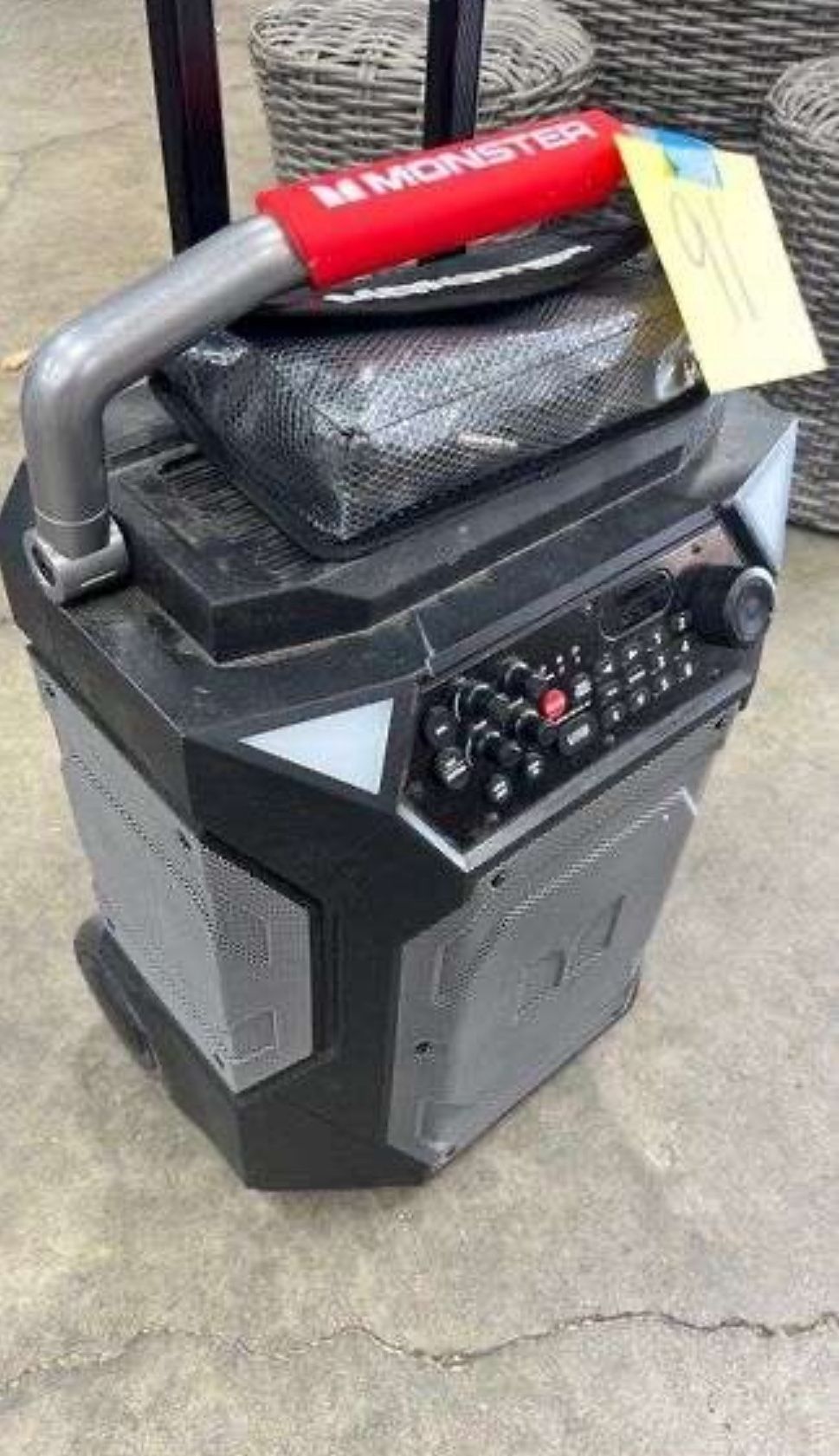 Monster Rockin Roller Bluetooth Karaoke speaker