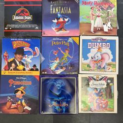 Vintage Disney Laser Disc Collection