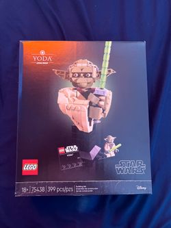 Yoda Head Lego