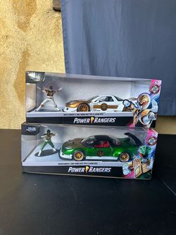 Jada toys power rangers jdm cars