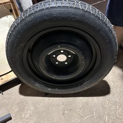 Spare Rim With Tire Size 18