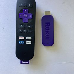 ROKU Streaming Stick, 4K, Powerful & Portable with Remote. No box