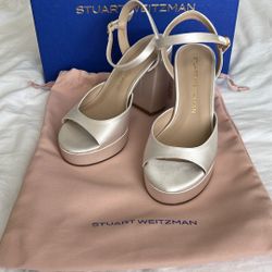 Stuart Weitzman Dayna II Platform - Cream