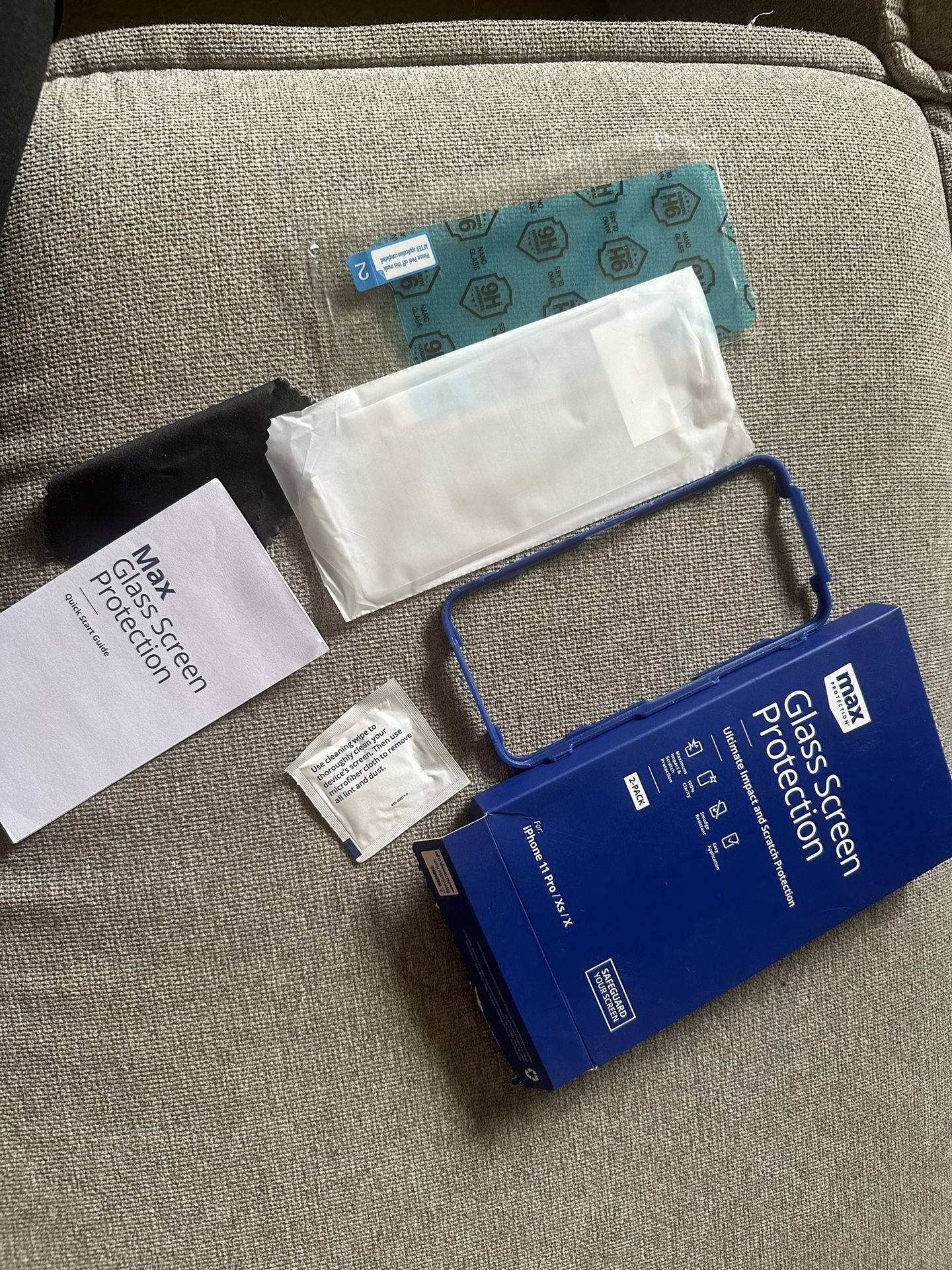 Glass Screen Protector For iPhone 11 Pro/XS/X