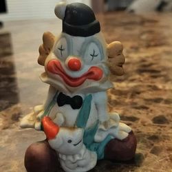 Vintage Artmark Happy Clown Ceramic Figurine 