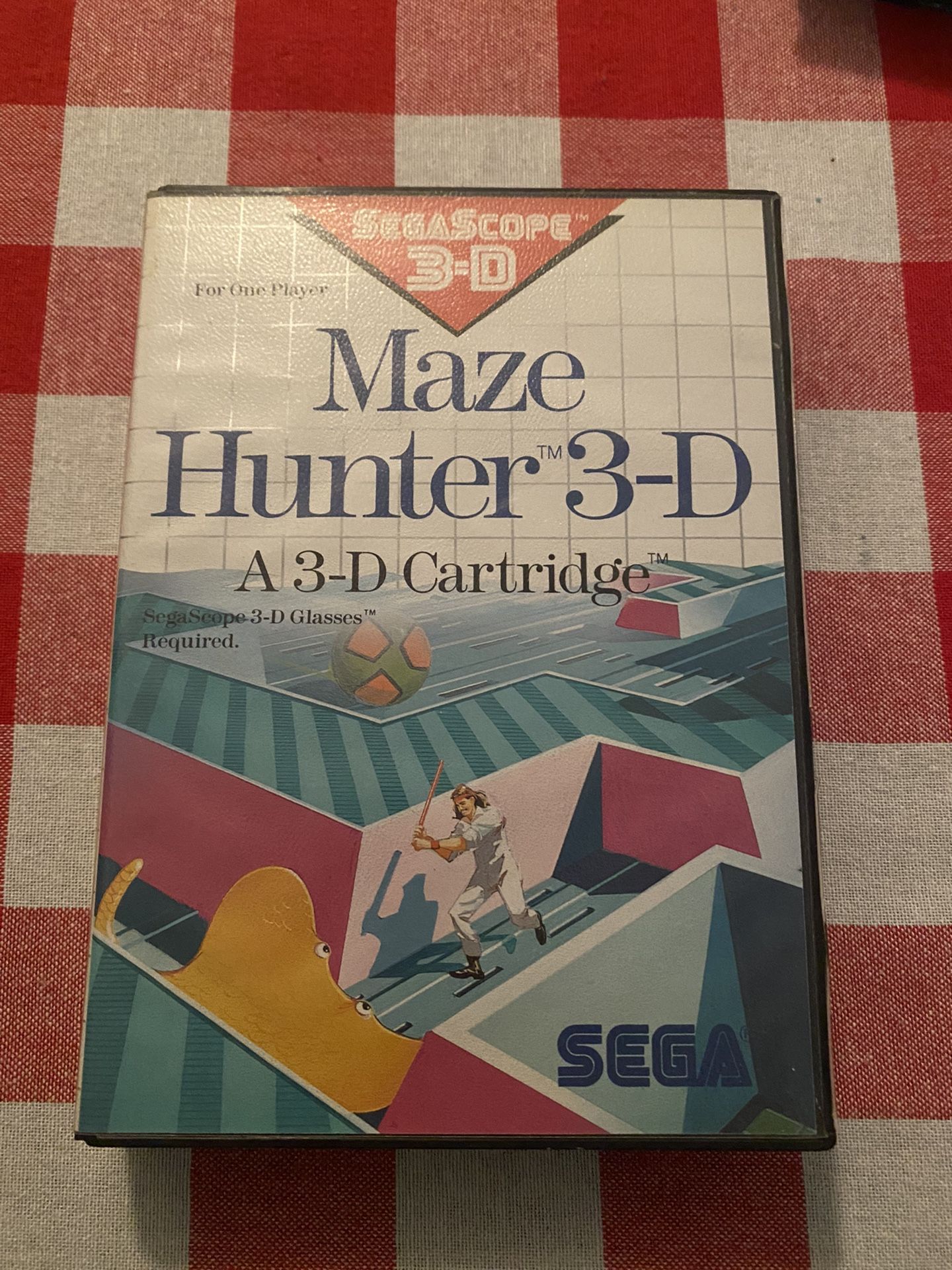Maze Hunter 3-D Sega Master System Game