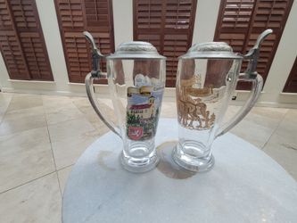 Beer steins Wurstfest oktoberfest