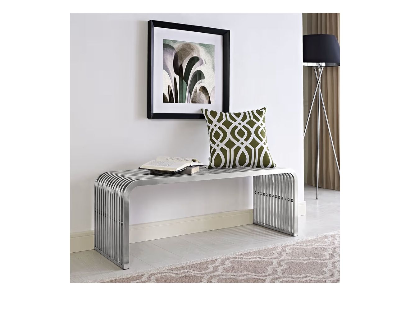 Stainless Steel Table and Bench