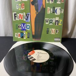 Del The Funky Homosapien Wrongplace 1994 Vinyl 12” Elektra UK (Rare Item!)