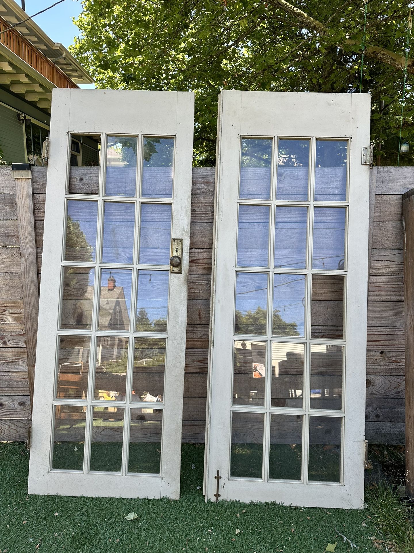 Antique French Door Set