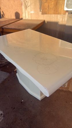 Marble table