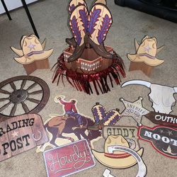 Rodeo Theme 1st Birthday Decorations 