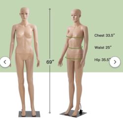 Female Mannequin Full Body
