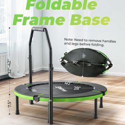 Rebounder trampoline