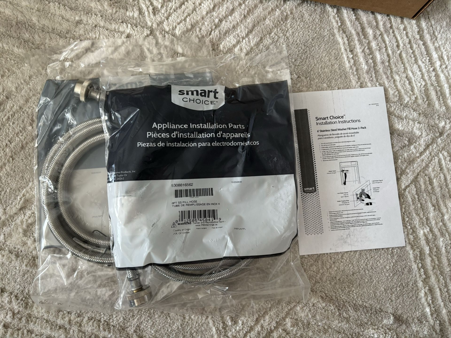 Washer and Dryer Hookups (Brand New)