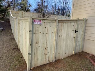 Wood Fence