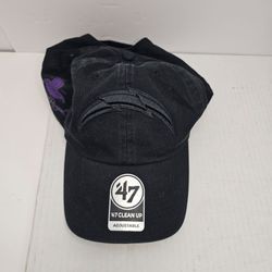 ’47 Brand Crown Royal Hat – Black Clean Up Adjustable 🧢