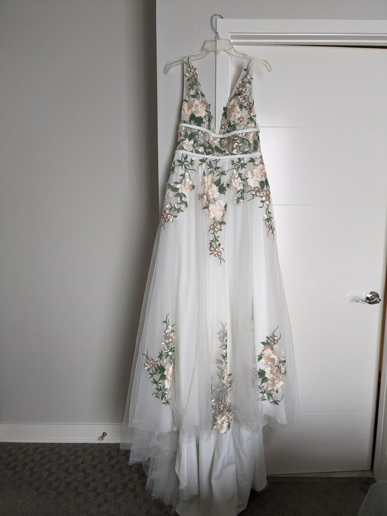 Floral Wedding Dress