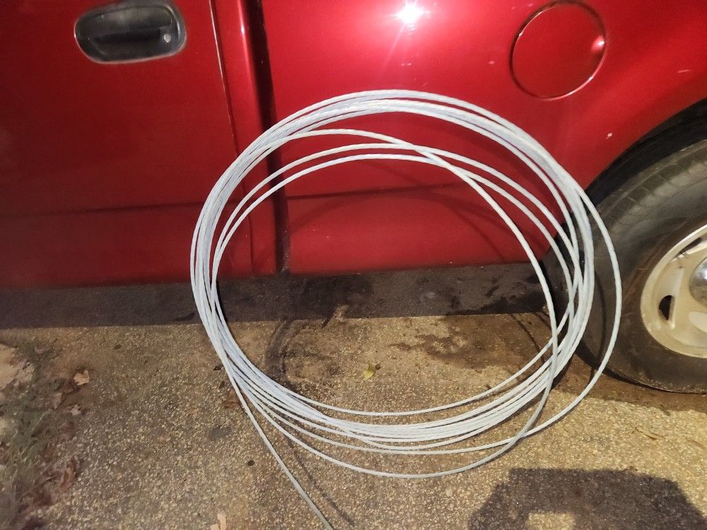 Steel  Wire Rope..  5/16" , . One Hundred Foot