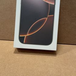 iPhone 16 Pro 128gb 5g T-mobile or metro pcs 