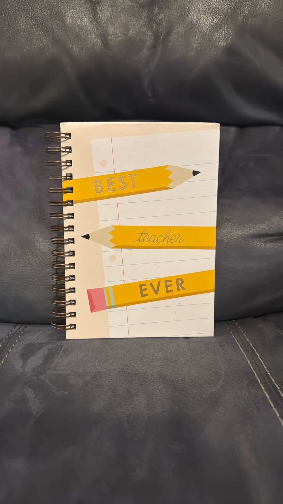 New Best Teacher Ever Spiral Notebook Teacher Journal Book