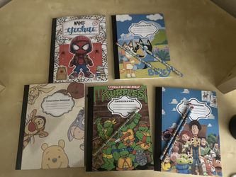 Composition Notebook PLUS 2 Pencils $5 