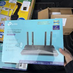 TP-LINK Archer AX1500 Wi-Fi 6 Dual-Band Wireless Network Router
