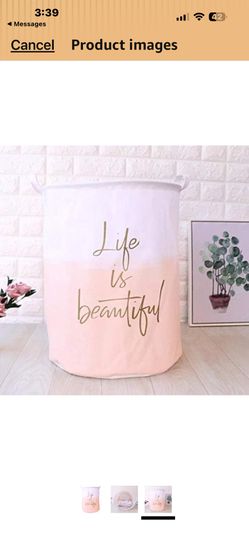 Laundry Baskets Waterproof Canvas Laundry Clothes Basket Storage Basket Folding Storage Box Dirty Clothes Basket Laundry Bags