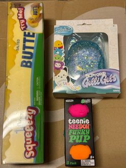Needoh and squeeze 3 piece bundle