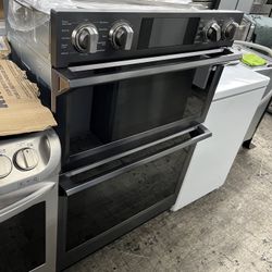 Samsung 30” Microwave Oven Combo Black Stainless 