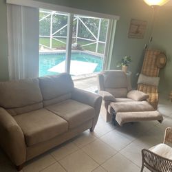Couch And Recliner